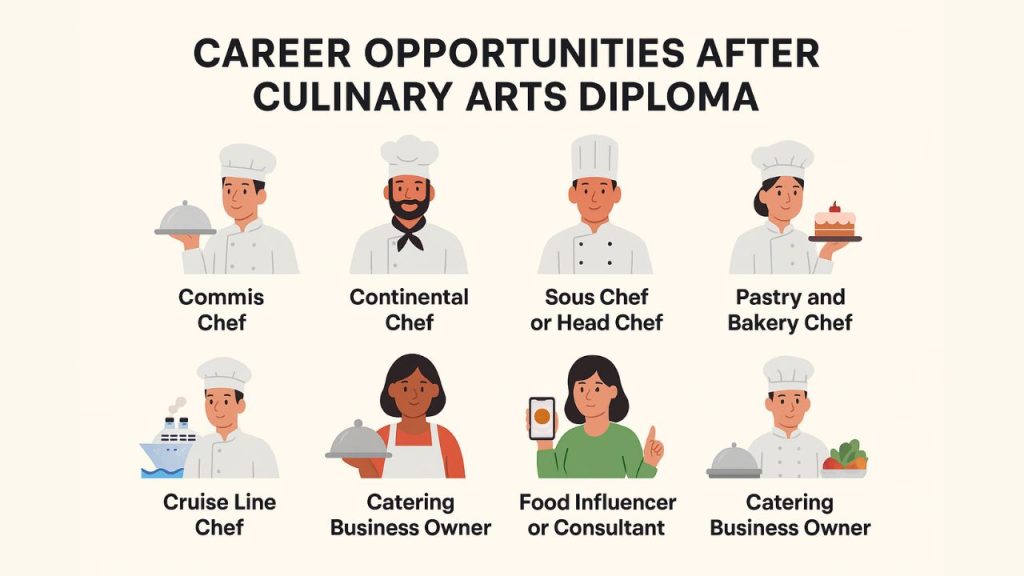 Career Opportunities After Culinary Arts Diploma