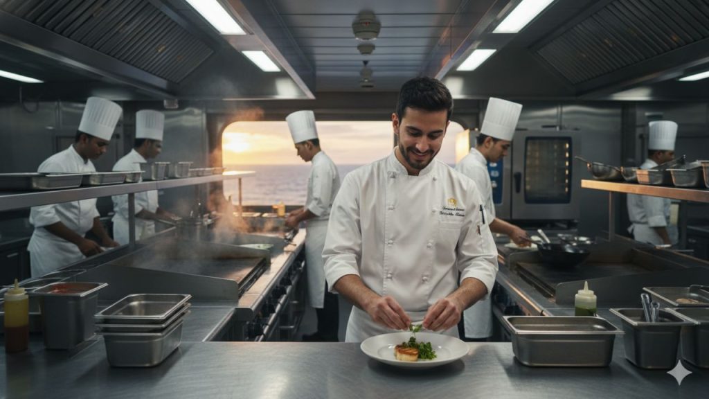 how to join cruise ship after 12th in India